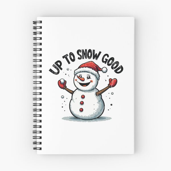 Item preview, Up To Snow Good - Funny Christmas Snowman designed and sold by The AI Art Gallery.