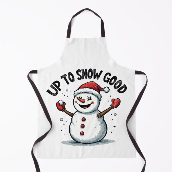Item preview, Up To Snow Good - Funny Christmas Snowman designed and sold by The AI Art Gallery.