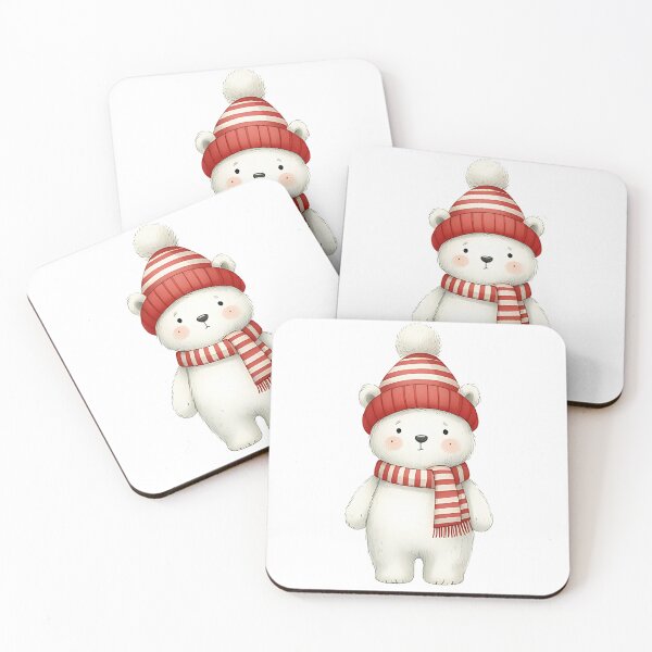 Item preview,  Polar Bear in Winter Gear designed and sold by angieart68.