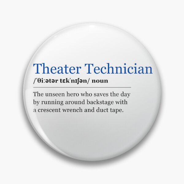 Item preview, Define: Theater Technician designed and sold by Varlo.