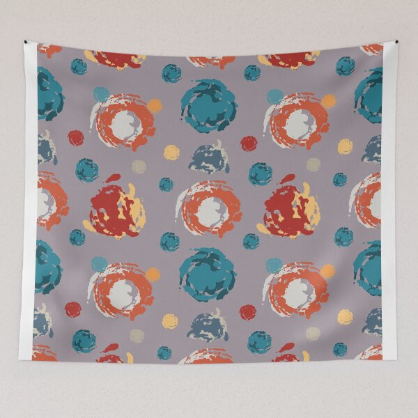 Item preview, Seamless pattern of colorful brushes. Color background illustration. designed and sold by tthanya.