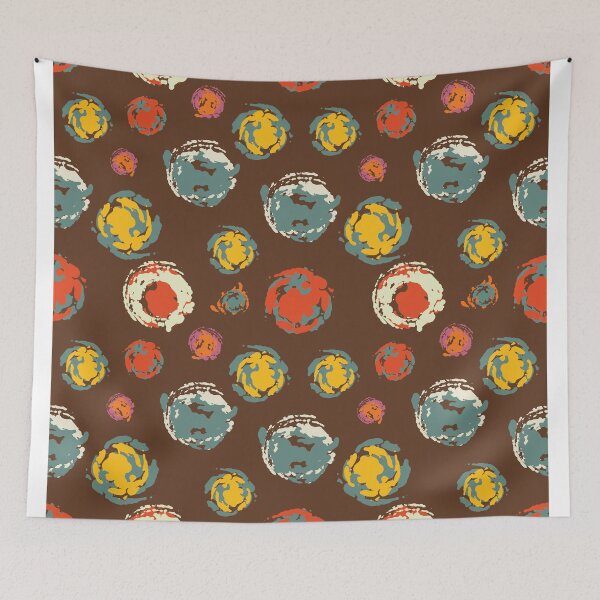 Item preview, Seamless pattern of colorful brushes. Color background illustration. designed and sold by tthanya.
