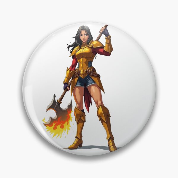Item preview, Powerful warrior with golden armor. designed and sold by JonelleTshirts.