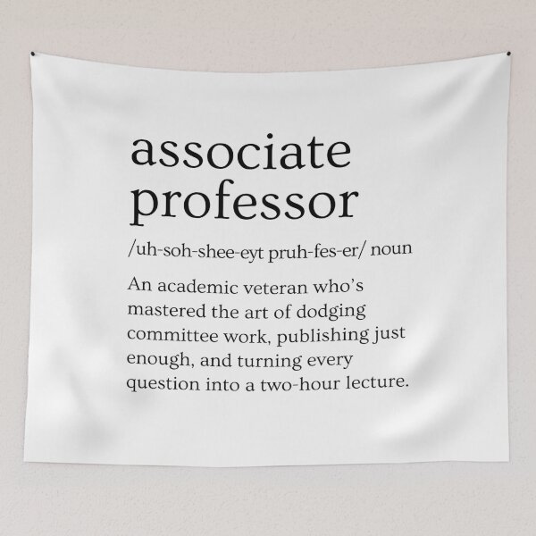 Item preview, Funny Associate Professor Definition | Tenure Gift | Tenured Professor Gift | Professor Promotion Gift designed and sold by jadedscientist.