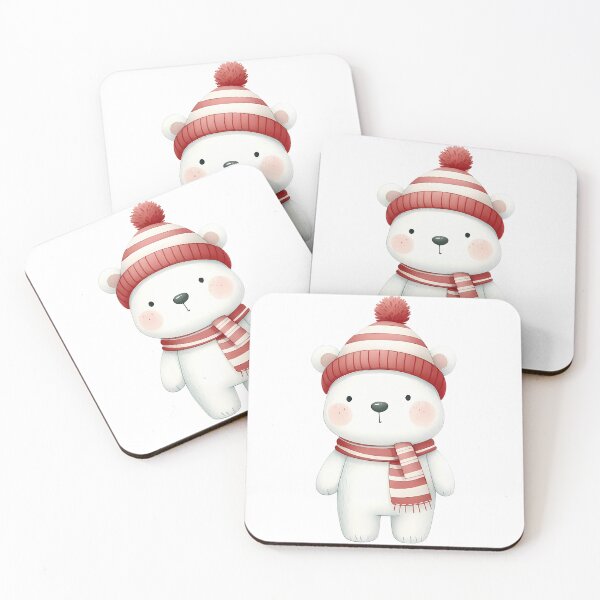 Item preview, Polar Bear in Winter Gear designed and sold by angieart68.