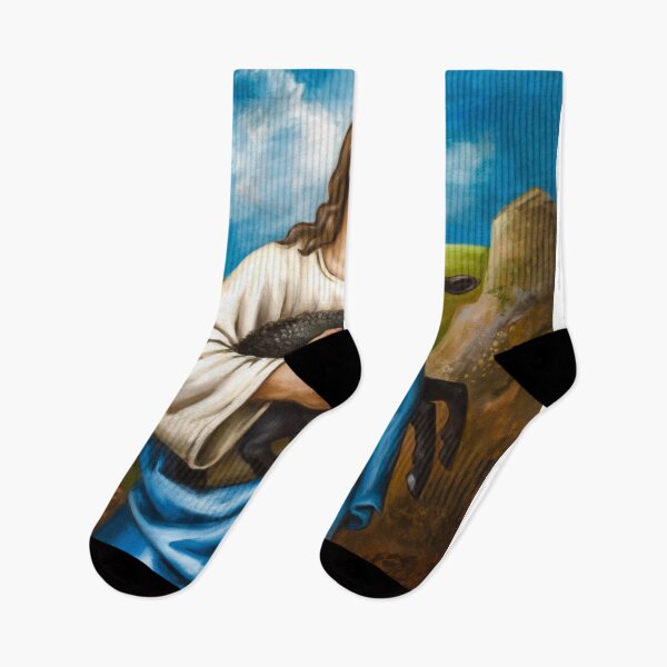 Item preview, JESUS HOLDING A BLACK SHEEP designed and sold by Obinne.