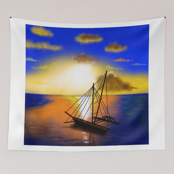 Item preview, Outrigger Sunset designed and sold by lawrencehyde.