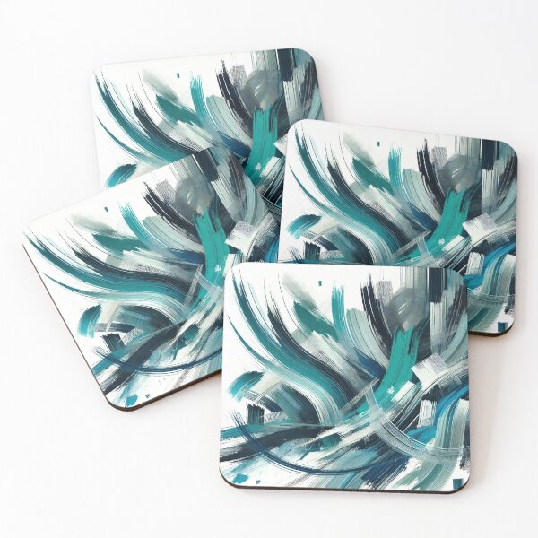 Item preview, Dynamic Flow - Abstract Brushstroke Composition designed and sold by ChrisButler.