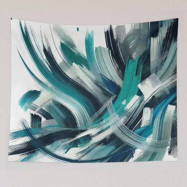 Item preview, Dynamic Flow - Abstract Brushstroke Composition designed and sold by ChrisButler.