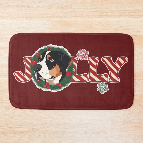 Artikelvorschau, Fröhliche Weihnachten - Grosser Schweizer Sennenhund Nasen Edition entworfen und verkauft von GoodyPaws.