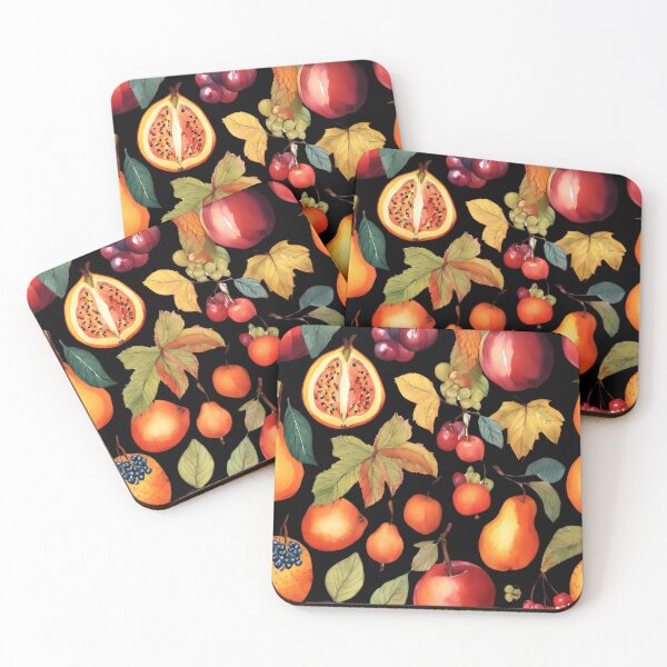 Item preview, Autumn Fruits and Leaves Pattern designed and sold by Jasava Shop.