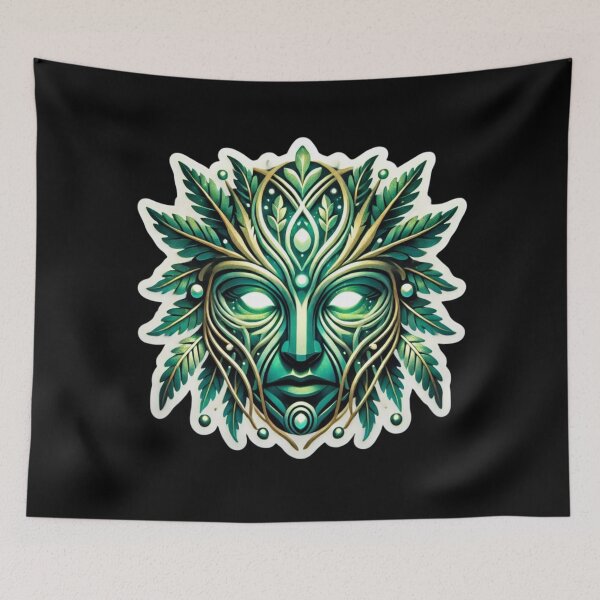 Item preview, Greenman Print designed and sold by PinUpPizzazz.