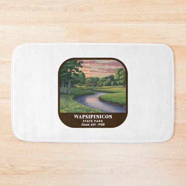 Item preview, Vintage Wapsipinicon State Park (Iowa State Park) designed and sold by RabbitK.