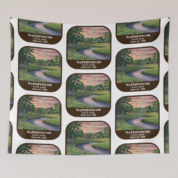 Item preview, Vintage Wapsipinicon State Park (Iowa State Park) designed and sold by RabbitK.