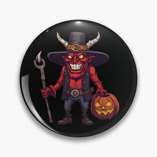 Item preview, Halloween pumpkin demon devil designed and sold by Temdo7.