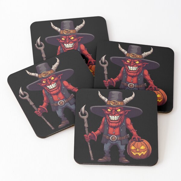 Item preview, Halloween pumpkin demon devil designed and sold by Temdo7.