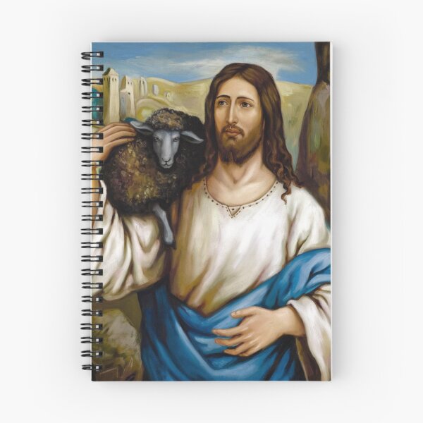 Item preview, CHRIST HOLDING A BLACK LAMB  designed and sold by Obinne.