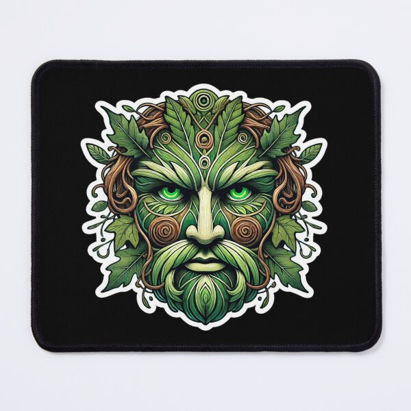 Item preview, Greenman Print designed and sold by PinUpPizzazz.