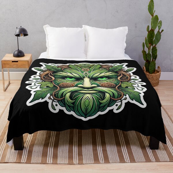 Item preview, Greenman Print designed and sold by PinUpPizzazz.
