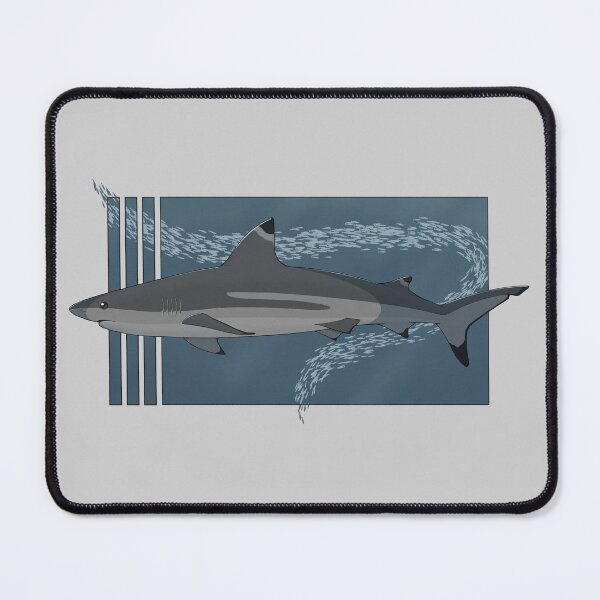 Item preview, Blacktip Reef Shark (w/ BG no Text) designed and sold by REMORA-0.
