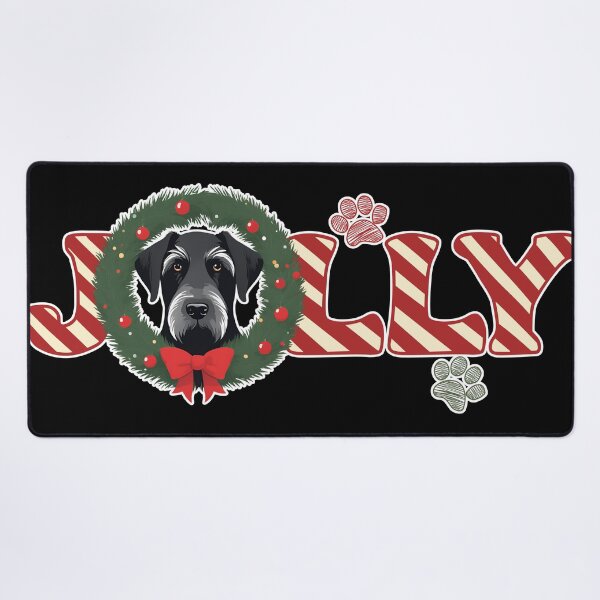 Item preview, Jolly Christmas - Giant Schnauzer Nose Edition designed and sold by GoodyPaws.