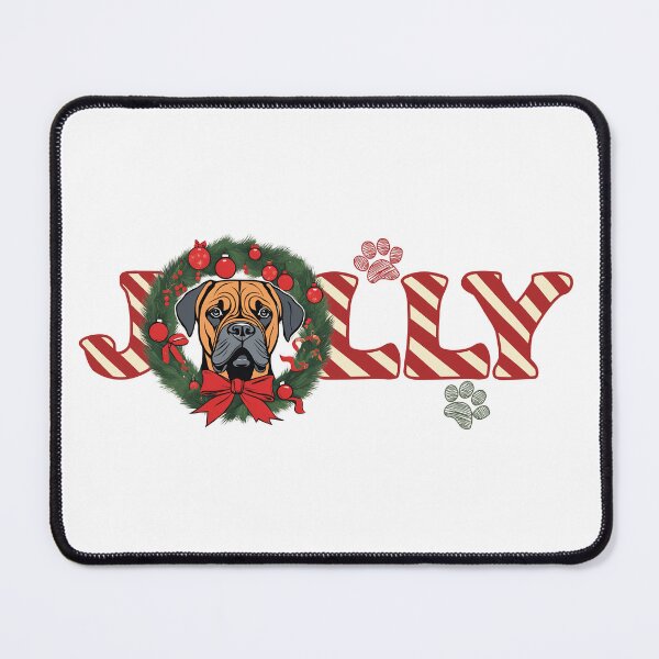 Item preview, Jolly Christmas - Boxer Nose Edition designed and sold by GoodyPaws.