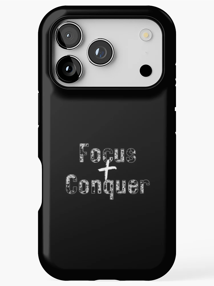 Thumbnail 1 of 4, iPhone Case, Focus + Conquer designed and sold by RuggedSchemes.