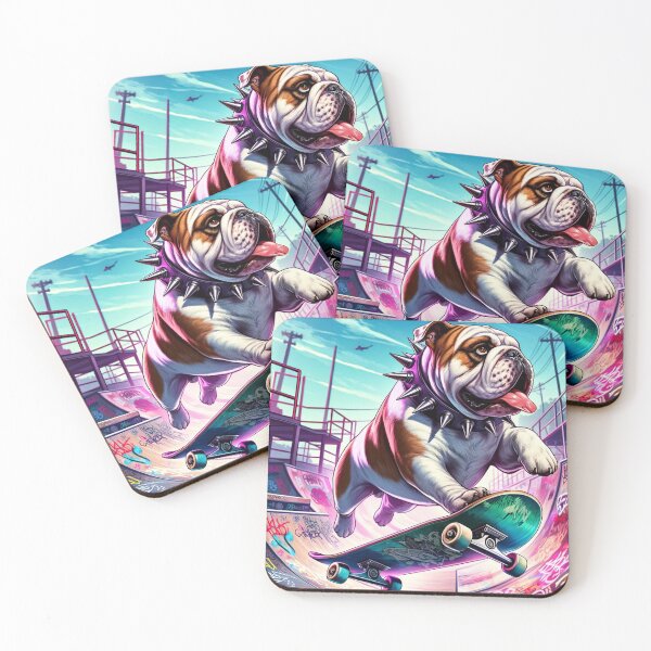 Item preview, English Bulldog Skater designed and sold by MBA.