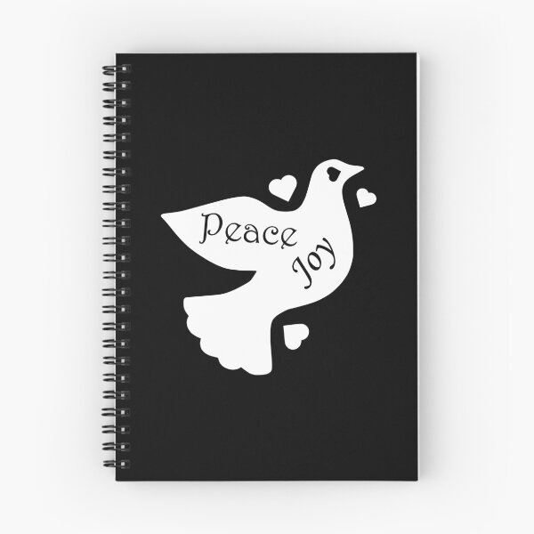 Item preview, The Dove Of Peace Joy And Love - v3 - white for dark backgrounds designed and sold by MultimediaSusan.