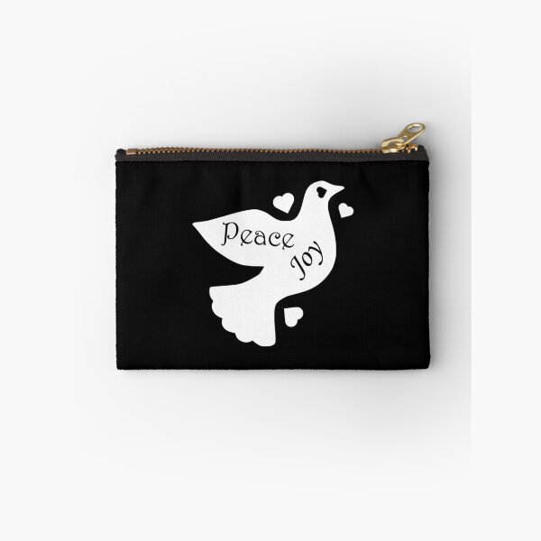 Item preview, The Dove Of Peace Joy And Love - v3 - white for dark backgrounds designed and sold by MultimediaSusan.