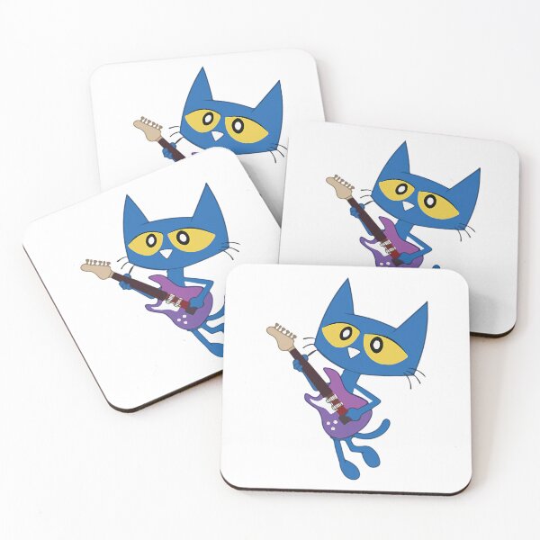 Item preview, Rock And Read Cat Guitare Violette designed and sold by LawmanNastasia.