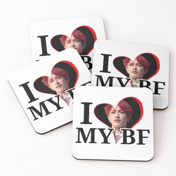 Item preview, Ateez Kpop HongJoong I Love My Boyfriend designed and sold by StarBunnyDesign.