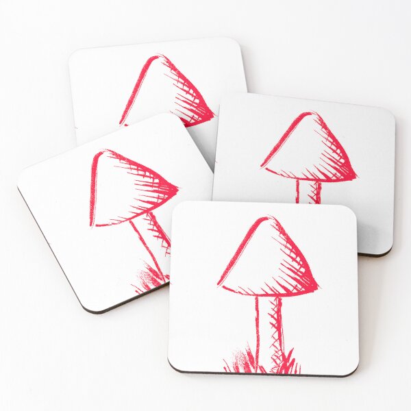 Item preview, Original Sketch Toadstool in Red designed and sold by MagentaTwilight.