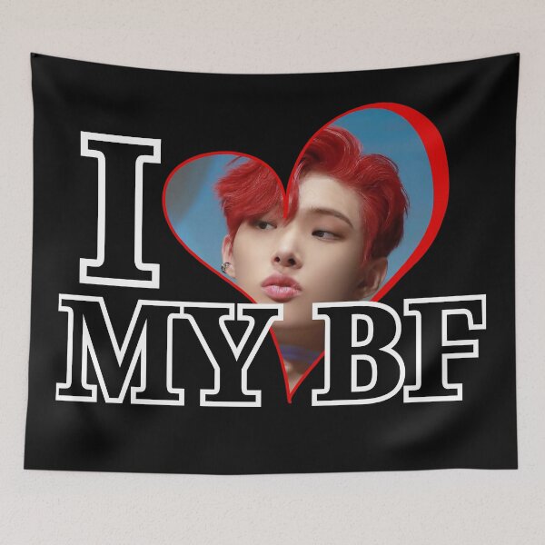 Item preview, Kpop Ateez Mingi I Love My Boyfriend Kpop Funny designed and sold by StarBunnyDesign.
