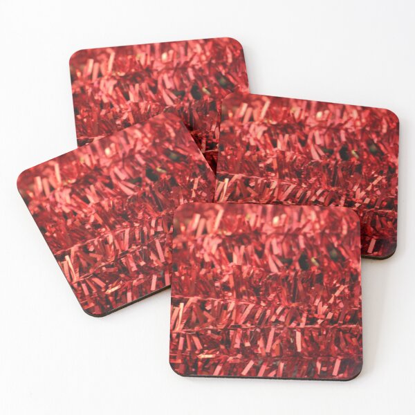 Item preview, Bright Red Christmas Garland designed and sold by PresMatPlays.