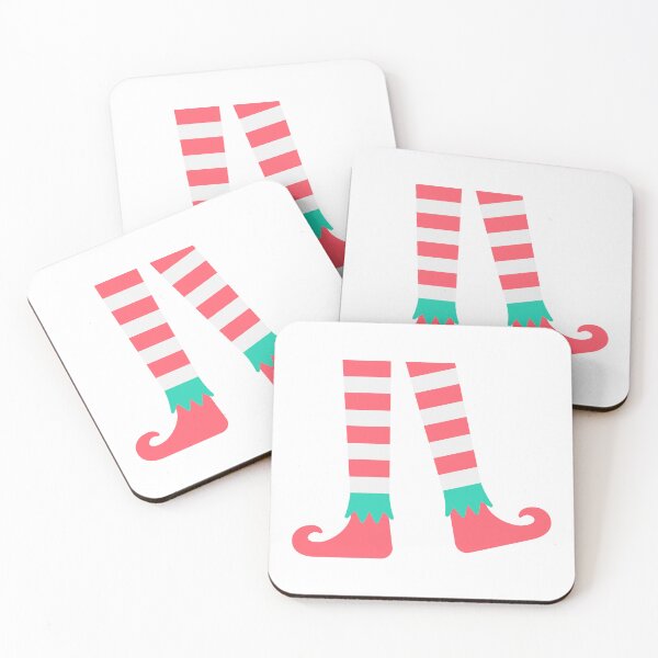 Item preview, Kids hand drawn cute Christmas Elf leg designed and sold by nuchz.