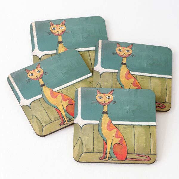 Item preview, Mid Century Atomic cat designed and sold by Tamas Das.