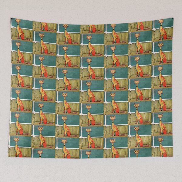 Item preview, Mid Century Atomic cat designed and sold by Tamas Das.