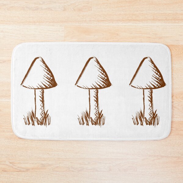 Item preview, Original Sketch Toadstool Rusty Brown designed and sold by MagentaTwilight.