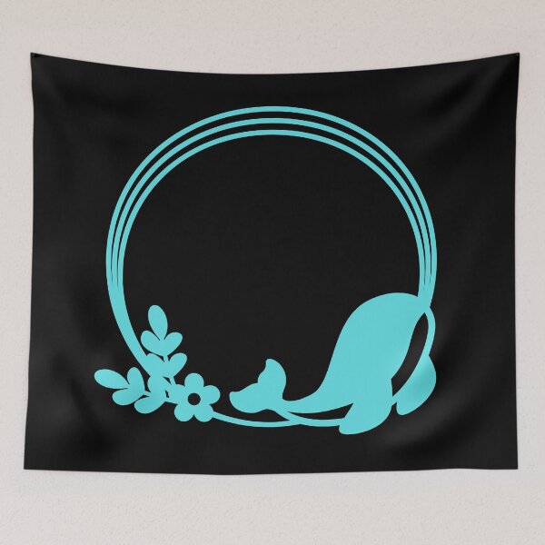 Item preview, whale circle  designed and sold by broadwaygirl142.