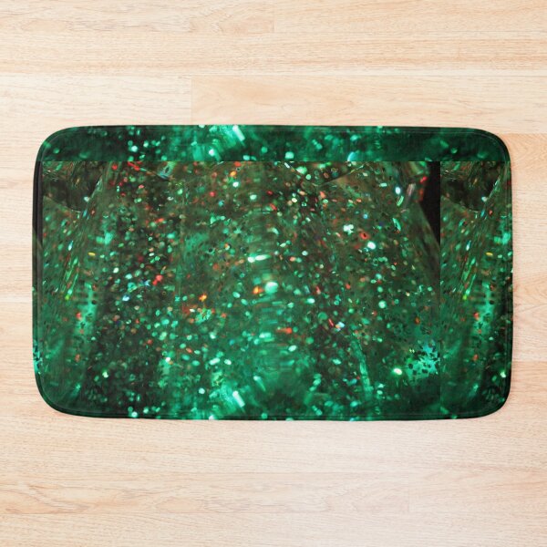 Item preview, Green Christmas Glitter in Snowglobe designed and sold by PresMatPlays.
