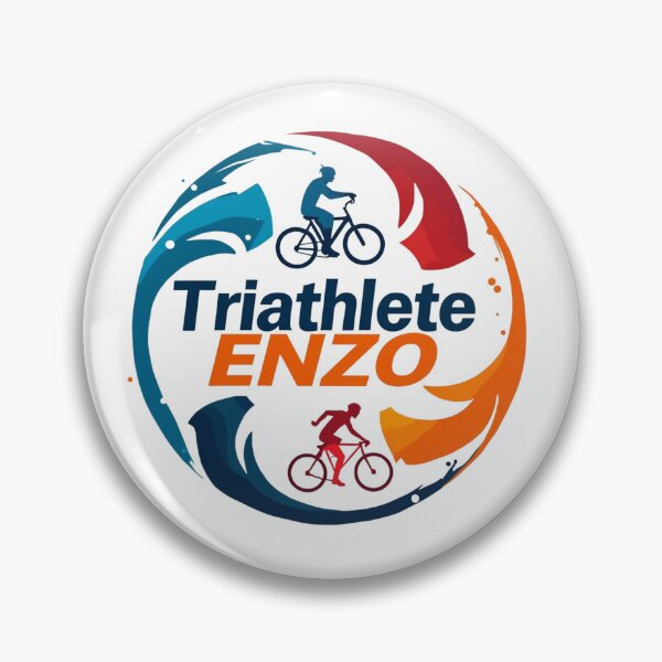 Item preview, Dynamic Triathlete Enzo - Swim, Bike, Run designed and sold by Triathlongram.