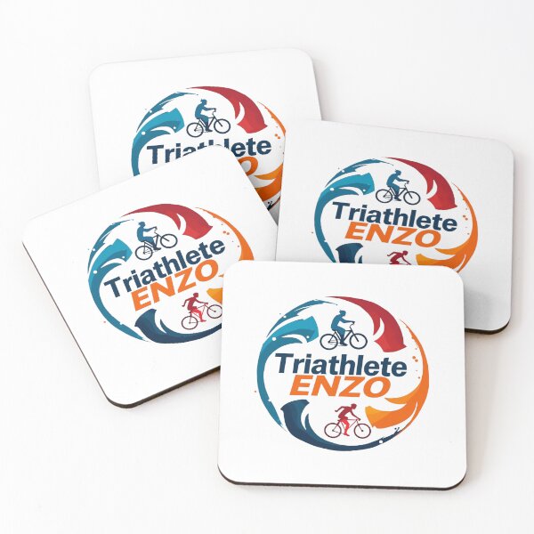 Item preview, Dynamic Triathlete Enzo - Swim, Bike, Run designed and sold by Triathlongram.