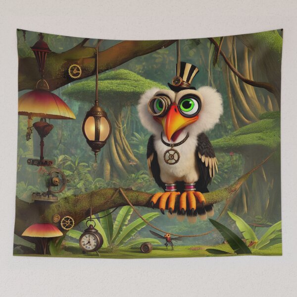 Item preview, Steampunk King Vulture designed and sold by Sillytoe.