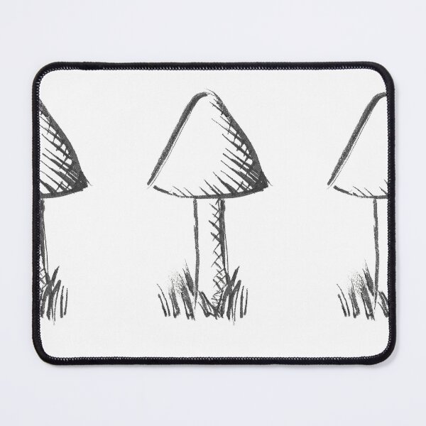 Item preview, Original Sketch Toadstool Grey designed and sold by MagentaTwilight.