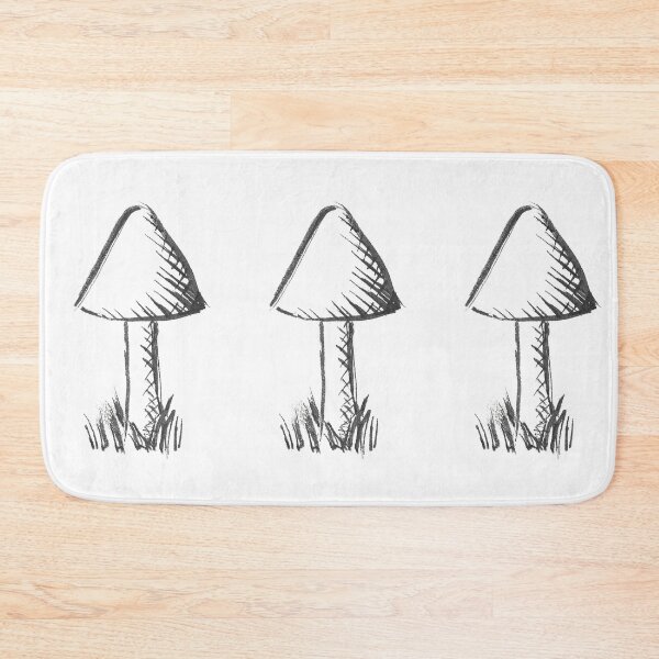 Item preview, Original Sketch Toadstool Grey designed and sold by MagentaTwilight.