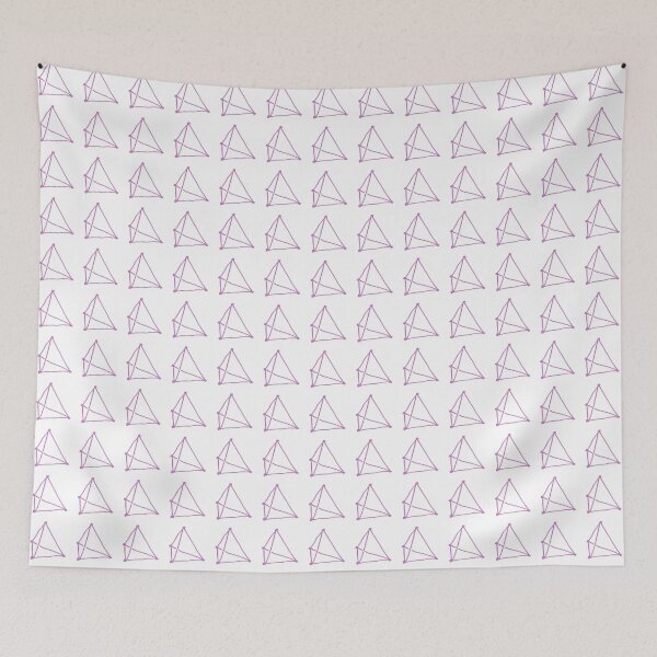 Item preview, Powder Pink Tetrahedron designed and sold by MagentaTwilight.