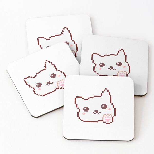 Item preview, Cute Pixelated Pet Cat Design designed and sold by reese-yamawe.