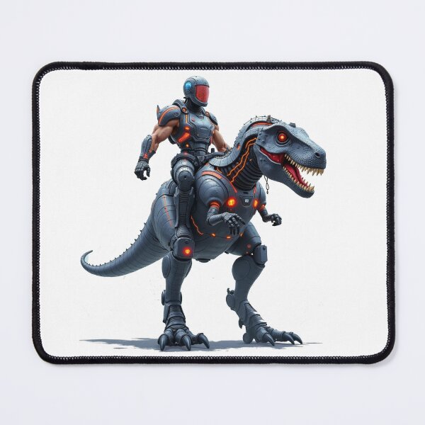 Item preview, Robot T-Rex mount designed and sold by JonelleTshirts.