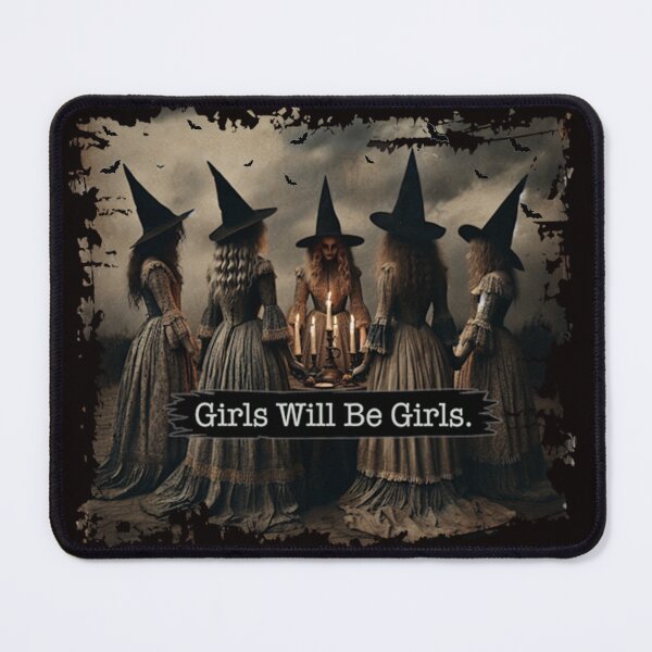 Item preview, Girl Will Be Girl, Funny Witch, Witchy Vibes designed and sold by thadghtbad.